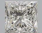 Diamante Naturale Taglio Princess 0.61ct VG/EX J VVS1 - GIA - 4.52x4.52x3.32mm