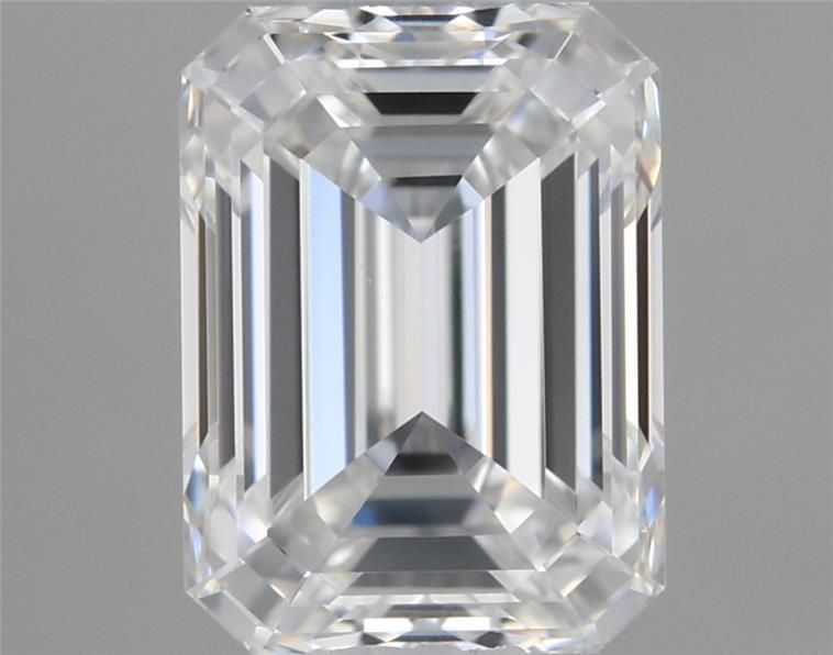Diamante Naturale Taglio Smeraldo 0.8ct VG/EX E VS1 - GIA - 5.96x4.41x3.06mm