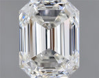 Diamante Naturale Taglio Smeraldo 0.57ct VG/EX H VS1 - GIA - 5.19x4.0x2.75mm