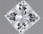 Diamante Naturale Taglio Princess 0.32ct VG/EX E VVS2 - GIA - 3.68x3.67x2.74mm