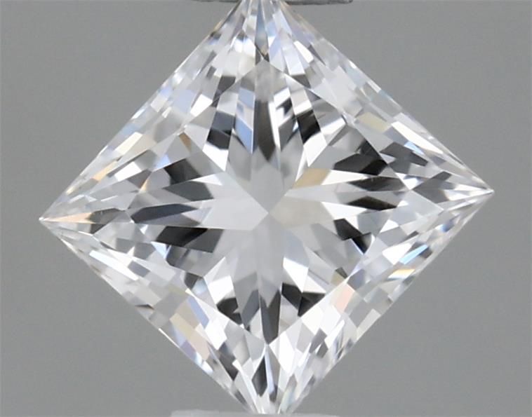 Diamante Naturale Taglio Princess 0.33ct VG/EX D VS2 - GIA - 3.77x3.66x2.78mm