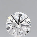 Diamante Naturale Taglio Brillante 1.07ct 3EX F VVS2 - IGI - 6.53x6.59x4.04mm