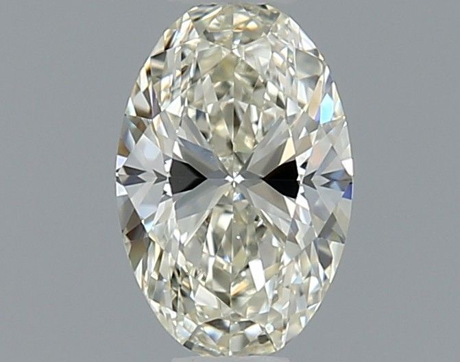 Diamante Naturale Taglio Ovale 0.5ct EX/EX J VVS2 - IGI - 6.6x4.29x2.68mm