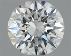 Diamante Naturale Taglio Brillante 0.5ct VG/EX/EX H VS2 - GIA - 5.07x5.09x3.12mm