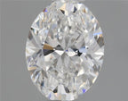 Diamante Naturale Taglio Ovale 0.61ct VG/EX E VS1 - GIA - 6.4x4.85x3.1mm