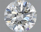 Diamante Taglio Brillante 0.6ct EX/VG/EX H VVS2 - GIA - 5.34x5.38x3.33mm
