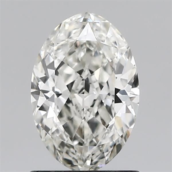 Diamante Naturale Taglio Ovale 0.9ct VG/VG H VS1 - IGI - 8.16x5.48x3.03mm