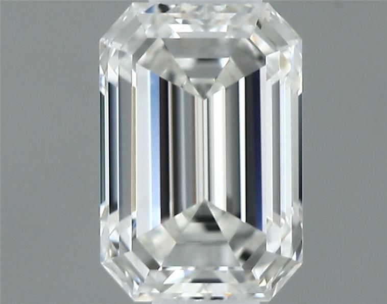 Diamante Naturale Taglio Smeraldo 0.32ct EX/EX F VVS1 - IGI - 4.81x3.25x2.18mm
