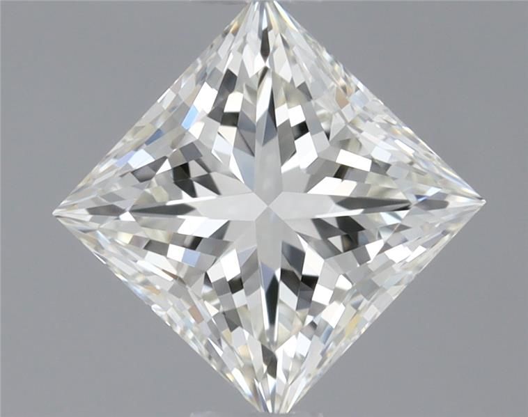 Diamante Naturale Taglio Princess 0.62ct EX/EX J IF - GIA - 4.58x4.58x3.46mm