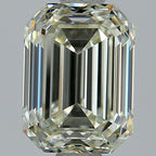 Diamante Naturale Taglio Smeraldo 1.71ct G/EX J IF - IGI - 7.66x5.68x3.84mm