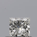 Diamante Naturale Taglio Princess 0.37ct VG/VG H VVS1 - GIA - 4.01x3.92x2.78mm