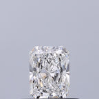 Diamante Naturale Taglio Radiant 0.41ct VG/EX E VVS2 - GIA - 5.01x3.7x2.51mm