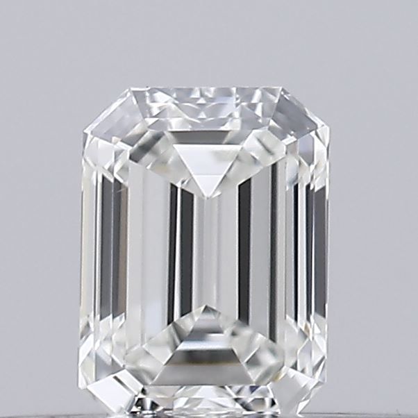 Diamante Naturale Taglio Smeraldo 0.19ct G/VG H VS1 - GIA - 3.78x2.76x1.88mm