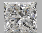 Diamante Naturale Taglio Princess 0.5ct G/EX G VVS1 - GIA - 4.32x4.22x3.11mm