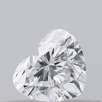 Diamante Naturale Taglio Cuore 0.26ct G/G D VVS2 - GIA - 3.72x4.29x2.62mm