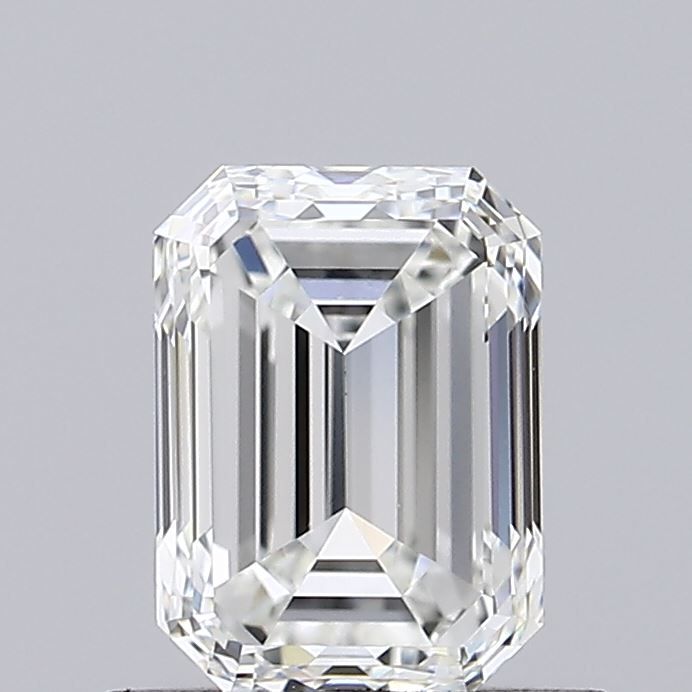 Diamante Naturale Taglio Smeraldo 0.9ct EX/EX G VVS2 - IGI - 6.13x4.45x3.11mm