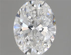 Diamante Naturale Taglio Ovale 0.33ct VG/EX E VVS1 - GIA - 5.4x3.97x2.45mm