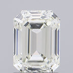 Diamante Naturale Taglio Smeraldo 1.5ct VG/EX I VVS1 - IGI - 7.27x5.34x3.75mm
