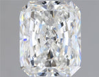Diamante Naturale Taglio Radiant 1.51ct EX/EX G VVS2 - GIA - 7.09x5.66x3.94mm