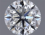 Diamante Naturale Taglio Brillante 0.5ct G/VG/EX I VVS1 - GIA - 4.85x4.9x3.21mm