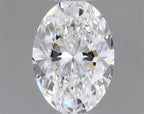 Diamante Naturale Taglio Ovale 0.36ct VG/EX E VS1 - GIA - 5.71x4.03x2.59mm