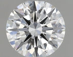 Diamante Naturale Taglio Brillante 0.27ct 3EX F VVS1 - GIA - 4.19x4.22x2.53mm