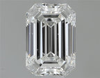 Diamante Naturale Taglio Smeraldo 0.48ct VG/EX F VS2 - GIA - 5.55x3.74x2.49mm