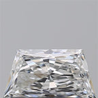 Diamante Naturale Taglio Trapezio 0.51ct VG/VG E VVS1 - GIA - 7.08x3.76x2.41mm
