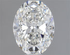 Diamante Naturale Taglio Ovale 0.45ct VG/VG G VVS2 - GIA - 5.88x4.33x2.69mm