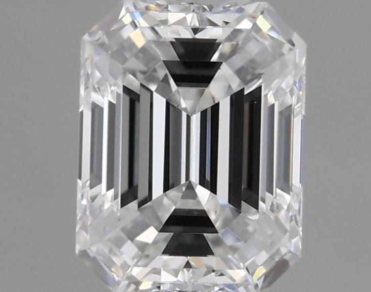 Diamante Naturale Taglio Smeraldo 0.37ct VG/EX E VS2 - GIA - 4.74x3.63x2.49mm