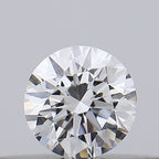 Diamante Taglio Brillante 0.15ct EX/VG/EX D VVS1 - GIA - 3.4x3.42x2.13mm