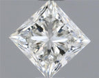 Diamante Naturale Taglio Princess 0.48ct VG/EX J VS1 - GIA - 4.15x4.09x3.09mm