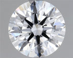 Diamante Naturale Taglio Brillante 1.05ct 3EX D VS2 - GIA - 6.58x6.59x4.05mm