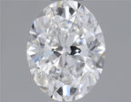Diamante Naturale Taglio Ovale 0.63ct VG/EX E VVS2 - GIA - 6.35x4.84x3.16mm