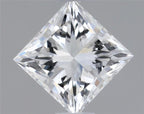 Diamante Naturale Taglio Princess 0.37ct EX/EX F VVS2 - GIA - 3.84x3.84x2.89mm