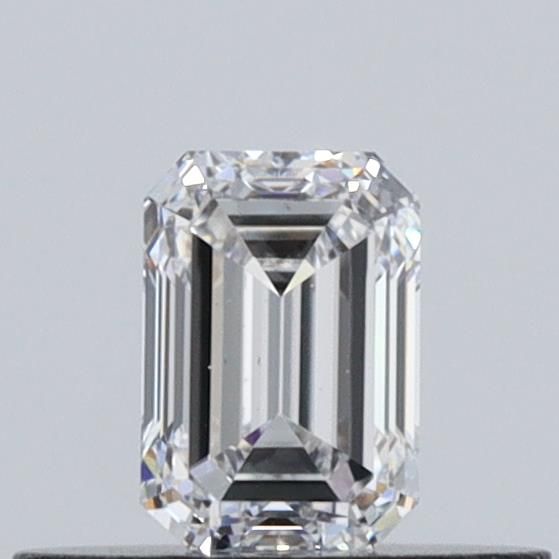 Diamante Naturale Taglio Smeraldo 0.31ct VG/VG D VS1 - GIA - 4.45x3.1x2.24mm