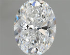 Diamante Naturale Taglio Ovale 0.64ct VG/EX E VVS1 - GIA - 6.46x4.78x3.09mm