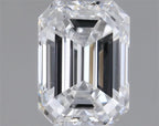 Diamante Naturale Taglio Smeraldo 0.3ct G/VG E IF - GIA - 4.43x3.23x2.2mm
