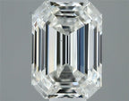 Diamante Naturale Taglio Smeraldo 0.3ct EX/EX F VS2 - IGI - 4.54x3.23x2.14mm