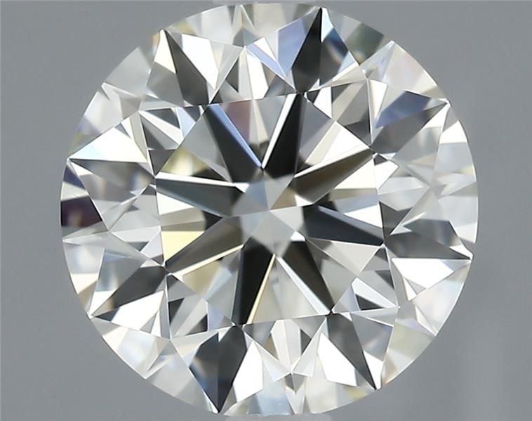 Diamante Naturale Taglio Brillante 1.7ct 3EX J VVS2 - IGI - 7.57x7.64x4.74mm
