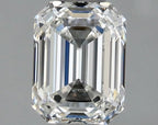 Diamante Naturale Taglio Smeraldo 0.63ct VG/EX H VS1 - GIA - 5.35x4.07x2.83mm