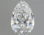Diamante Naturale Taglio Goccia 0.63ct VG/EX F VVS1 - GIA - 7.3x4.76x3.03mm