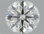 Diamante Naturale Taglio Brillante 0.37ct 3EX F VVS2 - IGI - 4.56x4.59x2.84mm