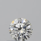 Diamante Naturale Taglio Brillante 0.3ct EX/VG/EX J IF - GIA - 4.28x4.32x2.65mm