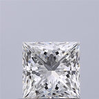 Diamante Naturale Taglio Princess 0.8ct EX/EX G VVS1 - GIA - 5.05x5.01x3.67mm