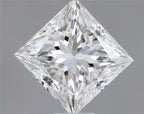 Diamante Naturale Taglio Princess 0.34ct VG/EX F VS1 - GIA - 3.91x3.81x2.87mm