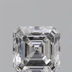 Diamante Taglio Smeraldo Quadrato 0.5ct VG/EX D VVS1 - GIA - 4.41x4.36x2.96mm