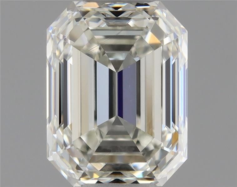 Diamante Naturale Taglio Smeraldo 0.7ct VG/EX J VVS1 - GIA - 5.57x4.23x2.94mm