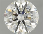 Diamante Naturale Taglio Brillante 1.58ct 3EX J VVS1 - IGI - 7.39x7.42x4.63mm