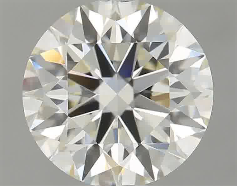 Diamante Naturale Taglio Brillante 1.58ct 3EX J VVS1 - IGI - 7.39x7.42x4.63mm